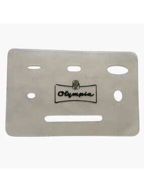 Olympia Clear Acrylic Stencil With Oval Line Shapes For Small Craft Detail